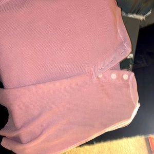 Wall button up pink extra small